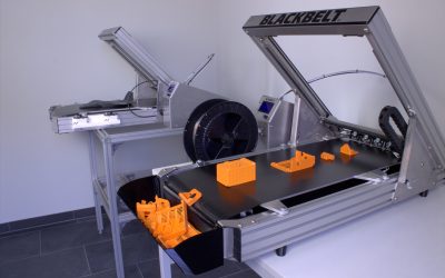 New Conveyor belt for Continuous 3D Printing